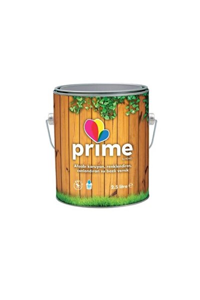 Hemel Prime Su Bazlı Ahşap Vernik Ceviz-2.5lt