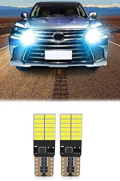FRT Ottoman T10 Park Led Iç Aydınlatma Park Ampul Dipsiz Beyaz 24 Ledli (2ADET)