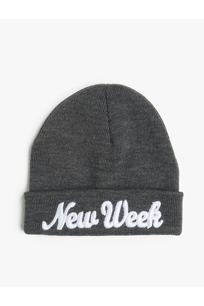 Koton Anthracite Boy's Beret