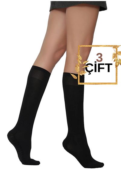 Daymod Massage 80 Knee Socks 3 Pcs Prayer Socks