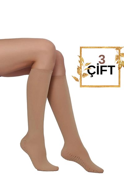 Daymod Massage 80 Knee Socks 3 Pcs Prayer Socks