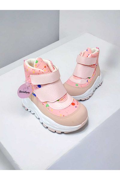 pediashoes ΚΟΡΙΤΣΙΑ ΟΡΘΟΠΕΔΙΚΑ ΣΤΗΡΙΓΜΕΝΑ ΕΣΩΤΕΡΙΚΑ ΜΠΟΤΑΚΙΑ ΜΕ ΦΛΙΤΖΑΝΙ