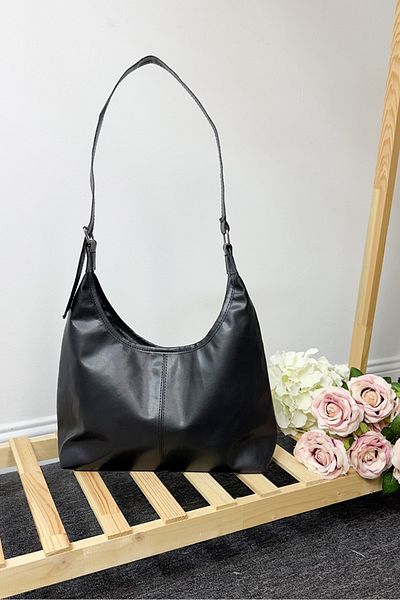 Bestenur Geanta de umar din piele artificiala Baver 1292 - Neagra