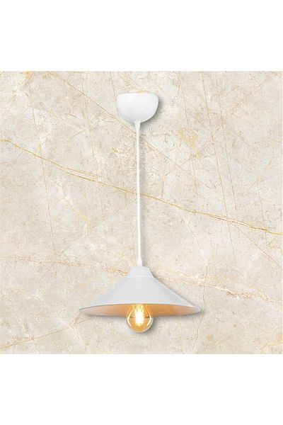 OSC HOME Japanese Single White Chandelier