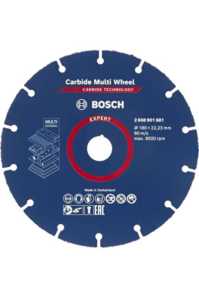 Bosch Carbide Kesme Diski 180mm