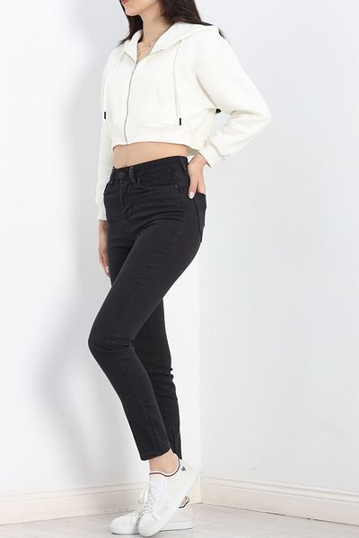 Moka Shopin Mokashopin antracitová barva Skinny Leg Jeans - 20273.1836.