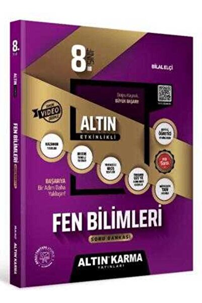 Altın Karma ALTIN KARMA 8.SINIF FEN BİLİMLERİ ALTIN ETKİNLİKLİ KAZANIM SB (YA...