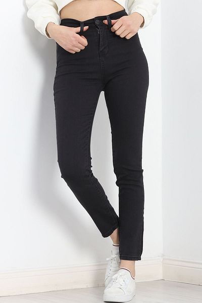 Moka Shopin Mokashopin antracitová barva Skinny Leg Jeans - 20273.1836.