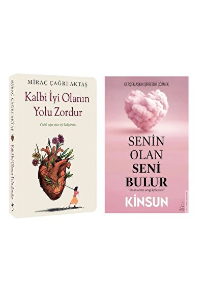 İndigo Kitap Set - Kalbi Iyi Olanın Yolu Zordur&senin Olan Seni Bulur
