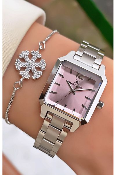 Daniel Klein Brand Silver Color Women's Wristwatch - Bracelet