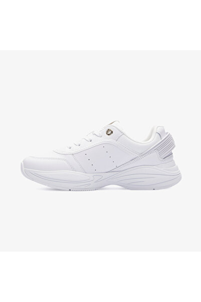 Tommy Hilfiger Tech Heel Runner Kadın Beyaz Sneaker