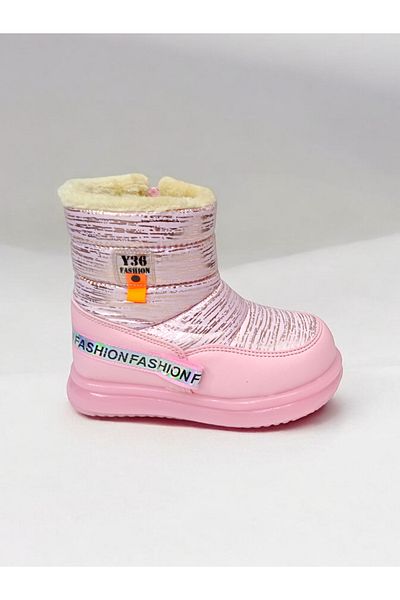 PATİK BEBE Θερμικές γούνινες κοριτσίστικες μπότες χιονιού