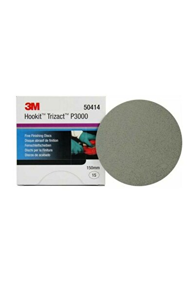 3M 50414 Trizact Hookit Süngerli İnce Finisaj Diski 150mm P3000