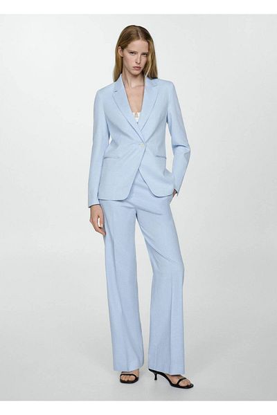 MANGO Woman Bunda Lyocell Blazer