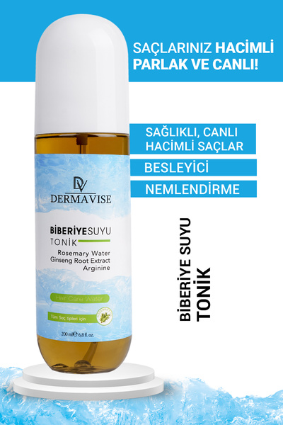 Dermavise Biberiye Suyu Tonik 200 ml