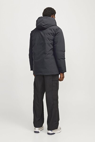 Jack & Jones Jjpayne Anthracite Parka Jacket - Anthracite 12256884