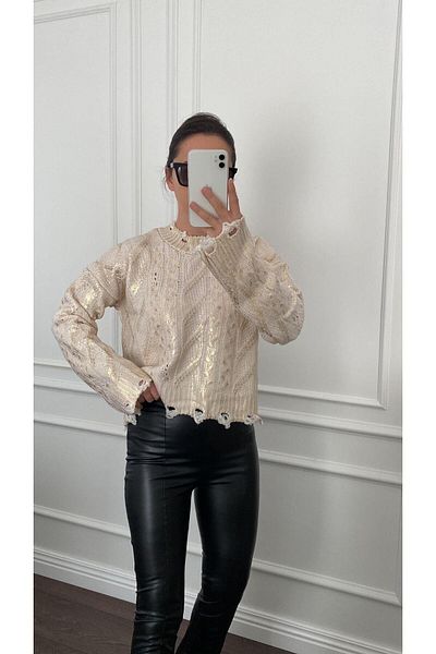 Büşce Gilded Zr Sweater