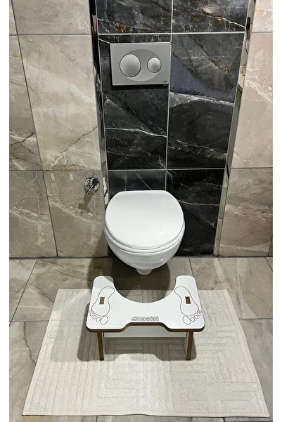 HOMDEP Toaletă Scaun WC Treaptă Sub Scaun Toaletă Scaun Suport pentru picioare Copil Adult