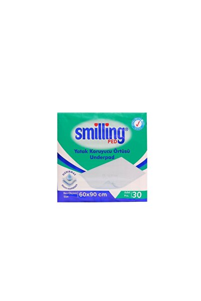 Smilling Pet Smilling Ped 60x90 Cm Kedi Köpek Çiş Pedi 30 Adet ( 39-40 Gr) (SÜPER EMİCİ DOKU)
