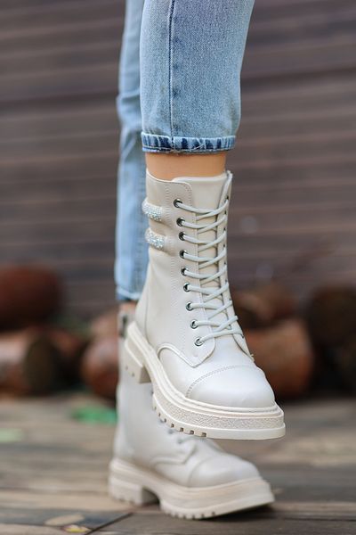 kajal ayakkabı Μπότες NSR 012 Stone Stripe