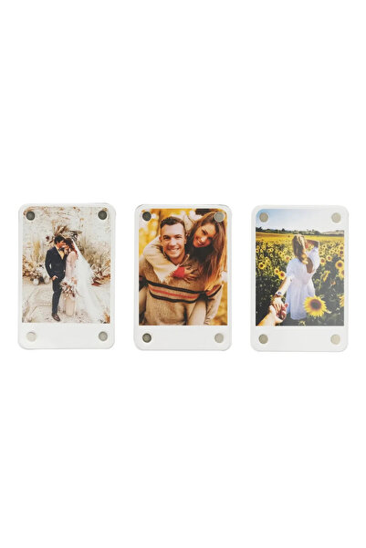 Pleksivent Picture Frame for Magnetic Pola Card 10*10 cm 3 Pieces