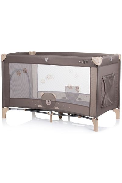 Chipolino Patut pliabil Chipolino Capri Bear bej