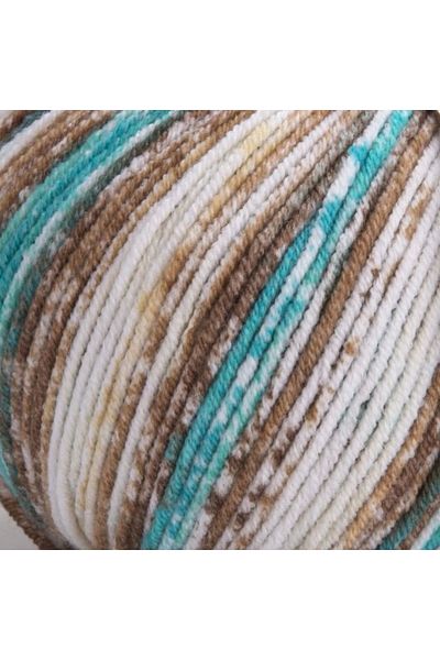 Yarnart MARBLE JEANS SPLASH - Πλεκτά Ρούχα-951
