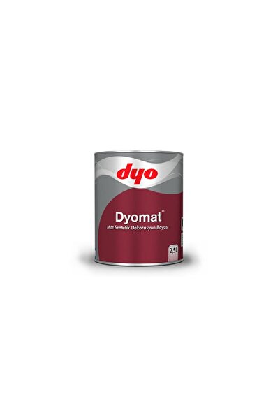 Dyo Mat Mat Sentetik Dekorasyon Boyası Beyaz-2.5lt