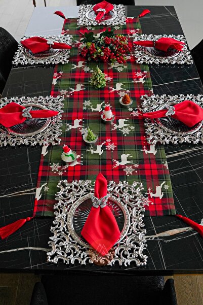 Ahinur Mutfak 6-Piece Silver Plate American Serving Set