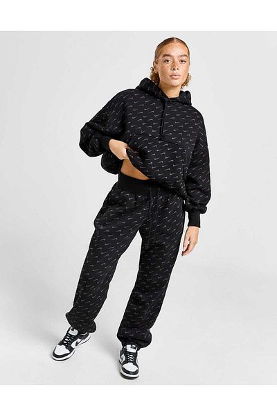 Nike Phoenix Fleece - Oversized Cotton Women's Sweatpants (Bole Cut)