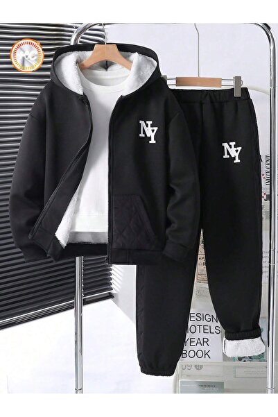 bellanova Σετ φόρμας 3 τεμαχίων με στάμπα Swetsher