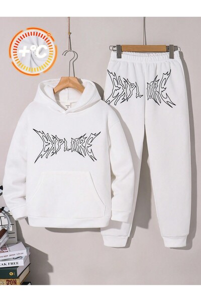 bellanova Σετ φόρμας 3 τεμαχίων με στάμπα Swetsher