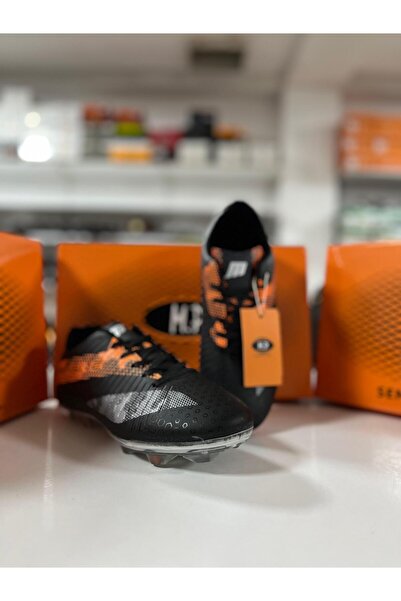 M.P. M.P. 242-2107 BLACK-ORANGE MEN'S BOOT