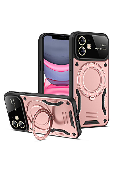 Rivor Samsung Galaxy A06 Uyumlu Kılıf Kamera Lens Korumalı Magsafe Destekli M...