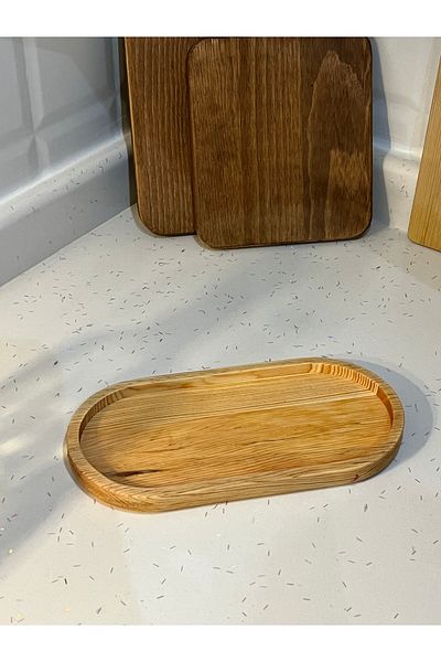 Rabo Craft Natural Wood Oil Pot Base - Snack Bowl and Coffee Pot Effect, Soap Dish Presentation Holder Multi-Purpose