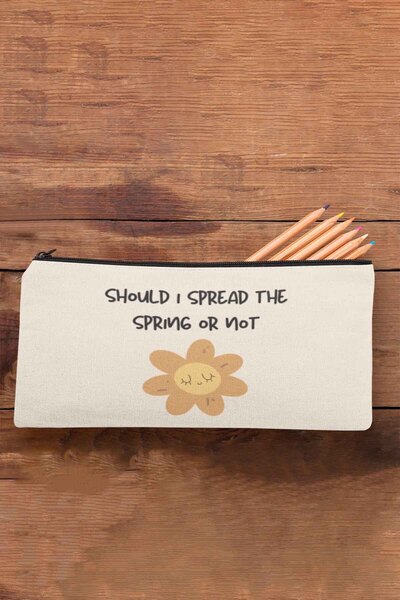 qoeuyl boutique Güneş Štampano Šminka od tkanine Torba kom - Držač za olovke ...