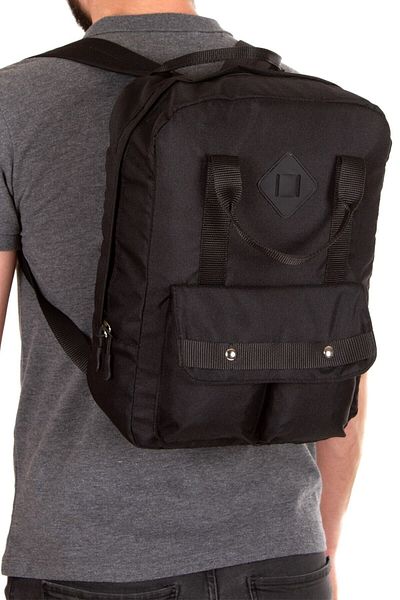 Newish Unisex Double Pocket Imperteks Υφασμάτινο Αδιάβροχο Σακίδιο Πλάτης Σχολική, Τσάντα (LAPTOP, NOTEBOOK)