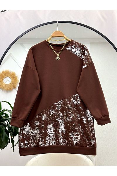modasindoma Women Two Yarn Printed Tunic
