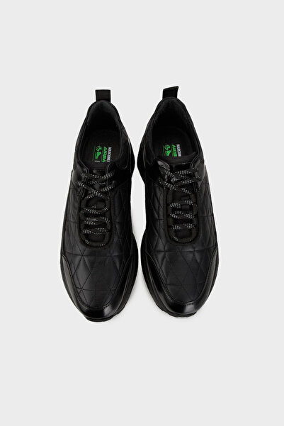 MARCOMEN Hakiki Deri Kapitoneli Bağcıklı Sneaker Ayakkabı Erkek AYAKKABI 15220245S1
