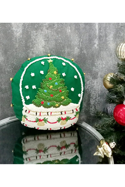 ozdesendesign Snow Globe Throw Pillow
