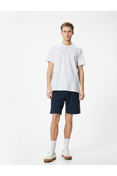 Koton Bermudashorts mit elastischem Bund und Taschendetail