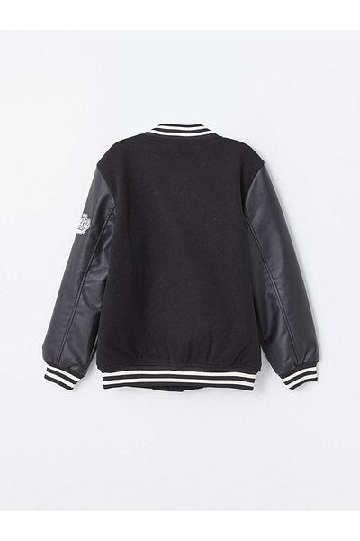 LC Waikiki LCW Kids College Collar Embroidered Boy's Coat