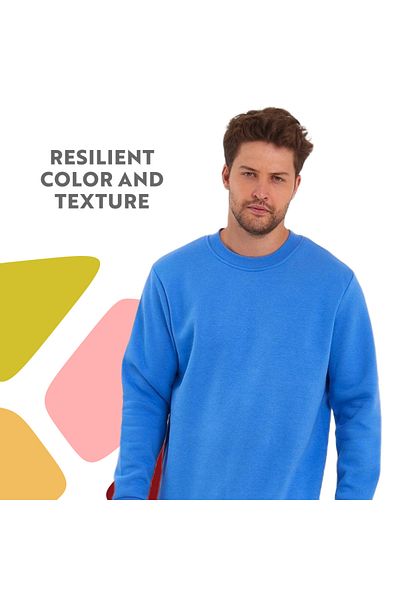 Rodi Jeans Sweatshirt, Warme spezielle Luxusproduktion, 3-Garn-Stoffproduktion, Bequemes Sweatshirt