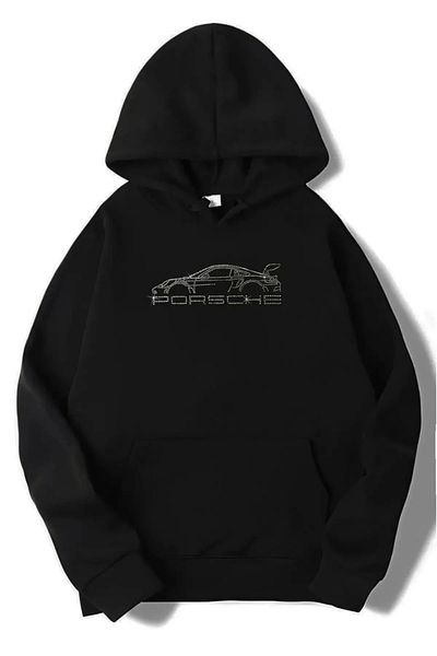 Gofeel Φούτερ Y2K Unisex Oversize Stoned Porsche Hoodie