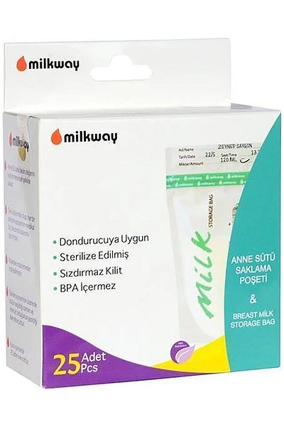 Milkway Set of 25 Milk Storage Bags