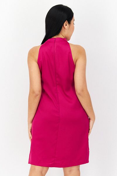 Vince Camuto Women Plain Mini Dress, Pink