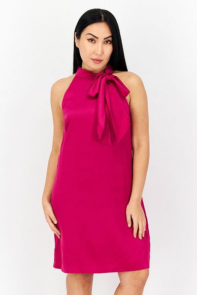 Vince Camuto Women Plain Mini Dress, Pink