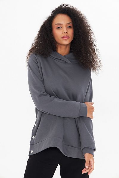 ESPOİRPLUS Smoked Color Slip Detailed Sweatshirt