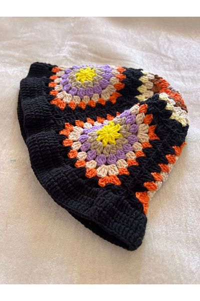 Quezzquality Χειροποίητο πλεκτό Beanie Bucket Beanie