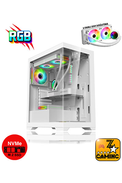 Zeiron Scorpion X32 Ryzen 7 5700X 32GB DDR4 RAM 512GB NVMe M.2 SSD RTX3060 12GB Oyuncu Masaüstü Bilgisayar